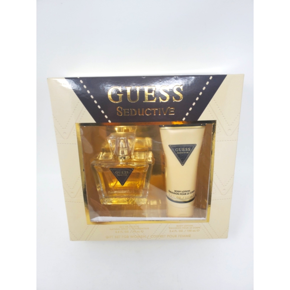 Guess Seductive Oz De Toilette Eau Spray Women New 2.5 Gift Set 2 Piece by Guess